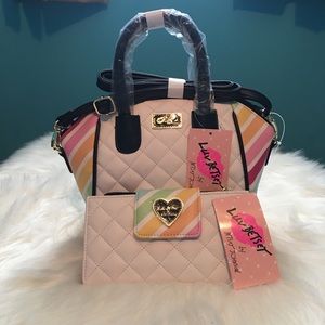Luv Betsey By Betsey Johnson Mini Satchel & Wallet